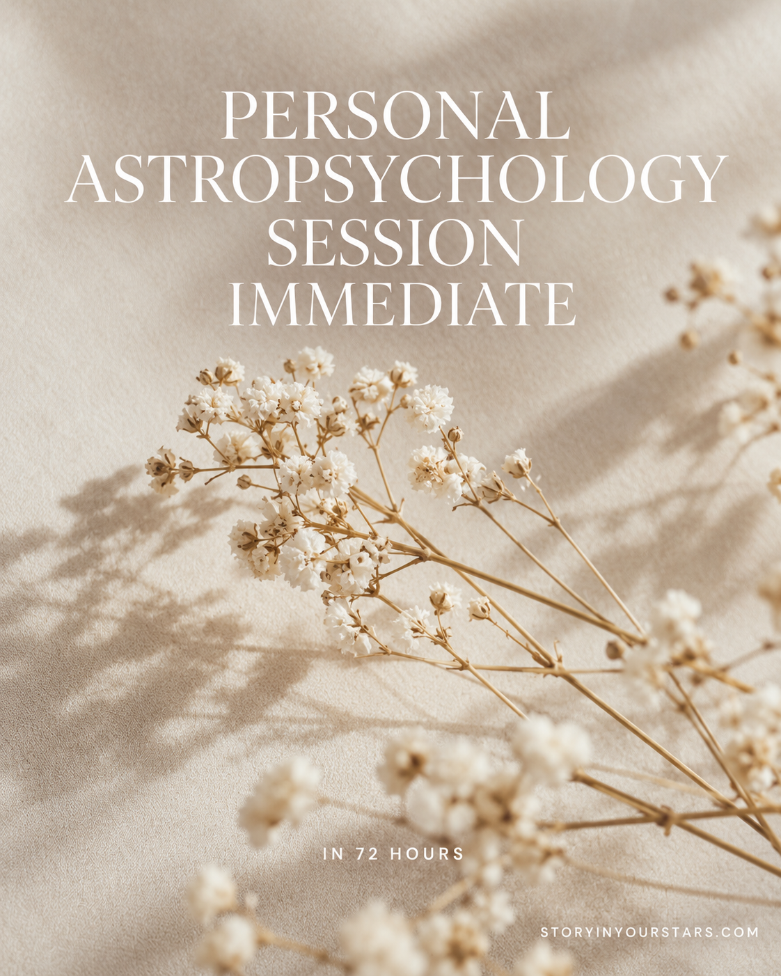 Immediate Personal Astropsychology Session (in 72 hours)